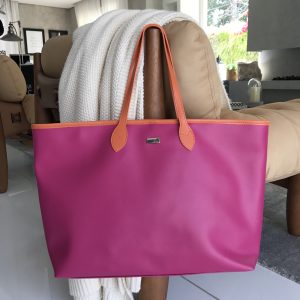 Shopping bag pink/laranja