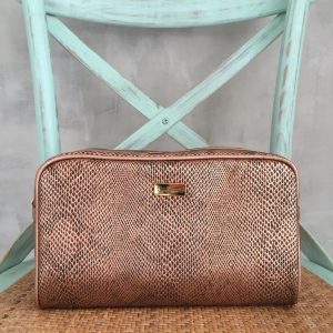 Necessaire quadrada m cobra