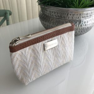 Mini necessaire palha zig zag